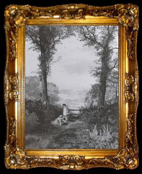 framed  Atkinson Grimshaw Burnsall Valley Wharfedale, ta009-2