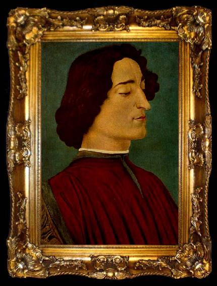 framed  BOTTICELLI, Sandro Giuliano de- Medici, ta009-2