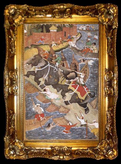 framed  Basawan Akbar controls Rewarded Hawa, ta009-2