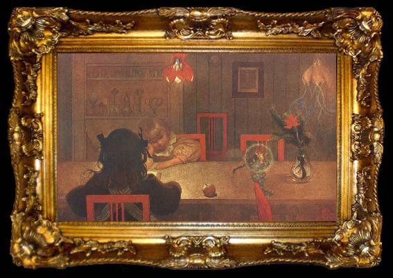 framed  Carl Larsson Fairy Tales, ta009-2