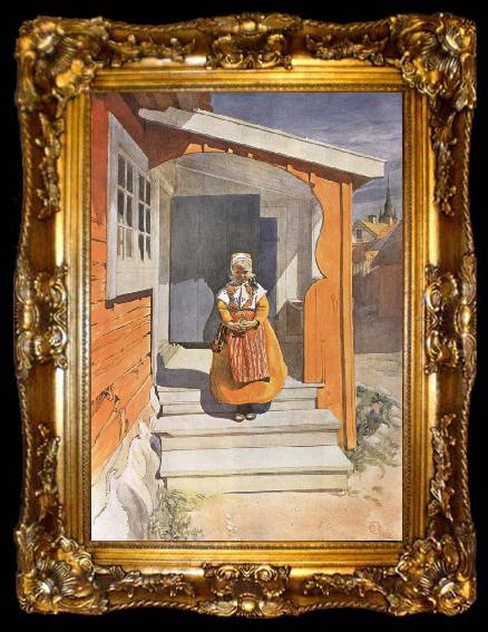 framed  Carl Larsson Anne, ta009-2