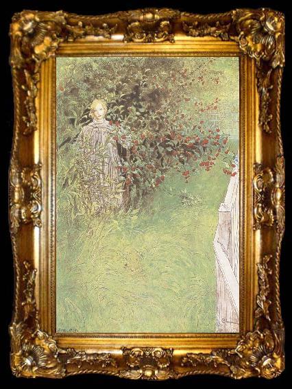 framed  Carl Larsson A Fairy, ta009-2