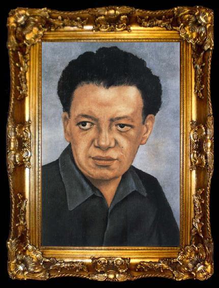 framed  Diego Rivera Portrait of Rivera, ta009-2