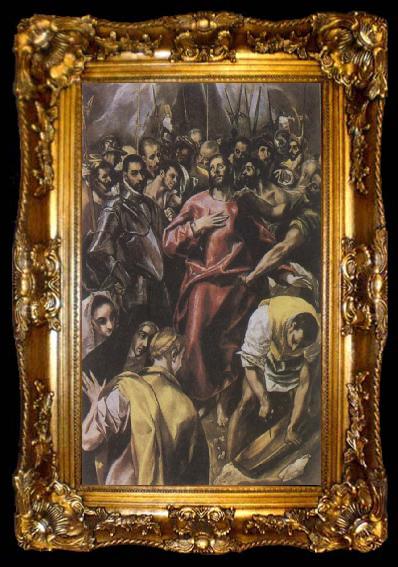framed  El Greco El Espolio, ta009-2