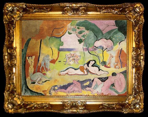 framed  Henri Matisse The joy of living, ta009-2