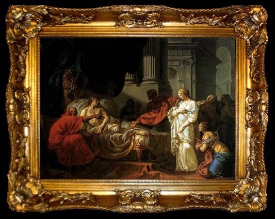 framed  Jacques-Louis  David Antiochus and Stratonica, ta009-2