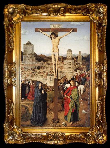 framed  Jan Van Eyck Crucifixion ofChrist, ta009-2