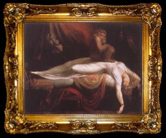 framed  Johann Heinrich Fuseli The Nightmare, ta009-2