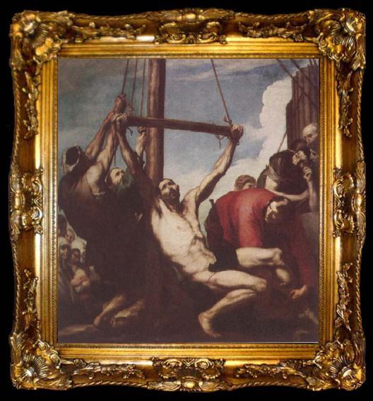 framed  Jose de Ribera Martyrdom of St Philip, ta009-2