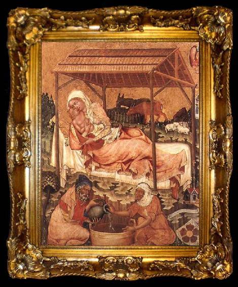 framed  MASTER of Hohenfurth Nativity, ta009-2