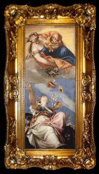 framed  Paolo  Veronese Juno Showering Grace upon Venice, ta009-2