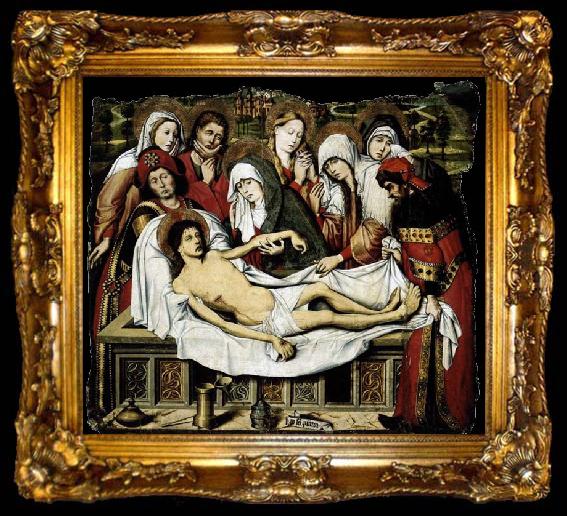 framed  Pedro Sanchez Entombment of Christ, ta009-2