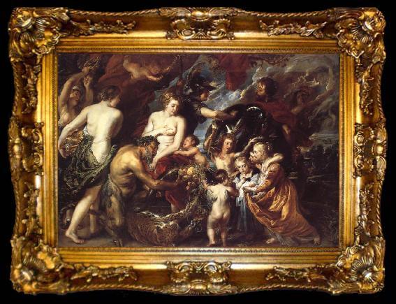 framed  Peter Paul Rubens Minerva Protects Pax from Mars, ta009-2