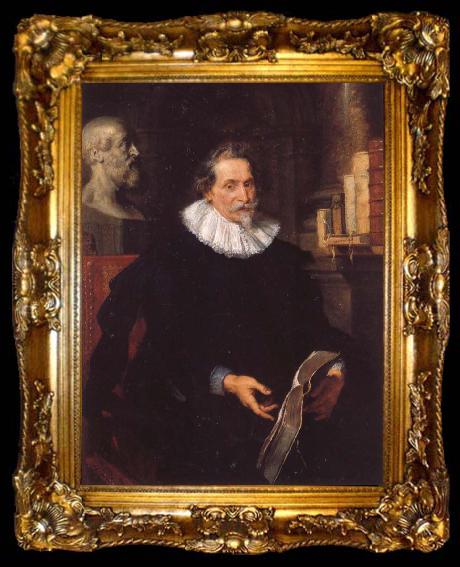 framed  Peter Paul Rubens Portrait of Ludovicus Nonnius, ta009-2