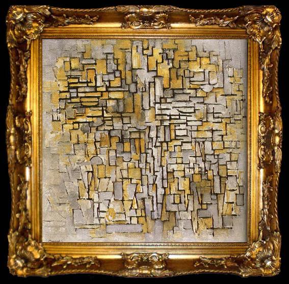 framed  Piet Mondrian Composition Vii, ta009-2