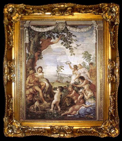 framed  Pietro da Cortona The Golden Age, ta009-2