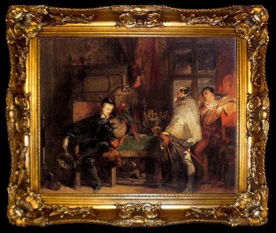 framed  Richard Parkes Bonington Henri III, ta009-2