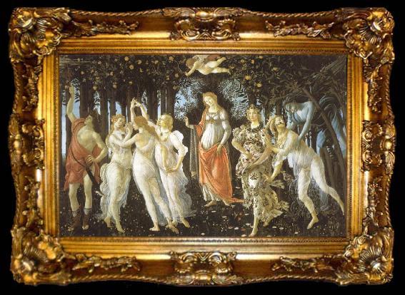 framed  Sandro Botticelli Drawer excellent feather, ta009-2