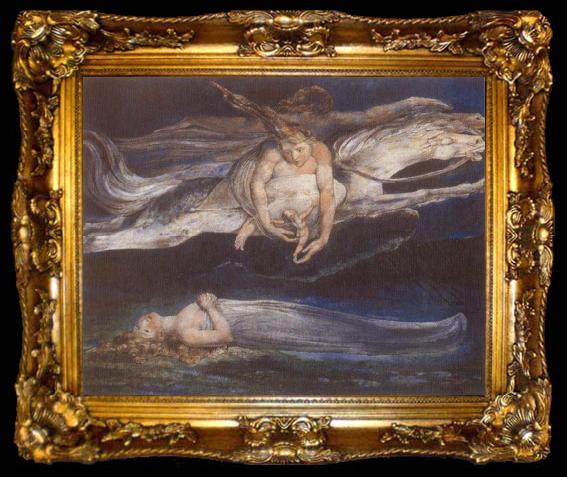 framed  William Blake Pity, ta009-2