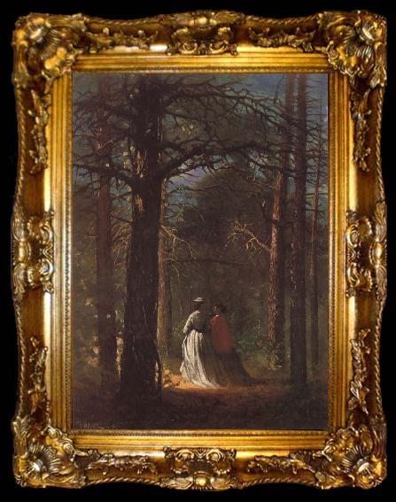 framed  Winslow Homer Der Park von Waverly Oaks, ta009-2