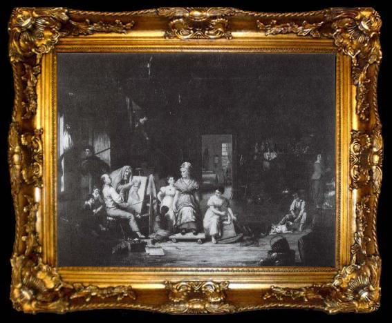 framed  king Charles Bird Der Wanderkunstler, ta009-2