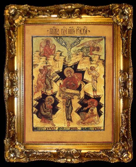 framed  unknow artist The Nativity of Christ, ta009-2