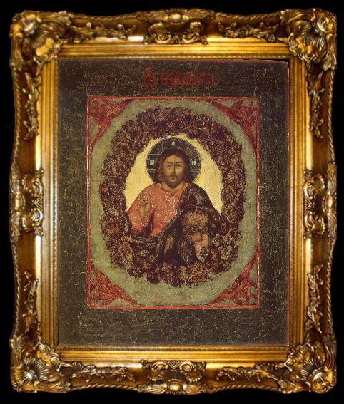 framed  unknow artist The Christ in the Royal Crown, ta009-2