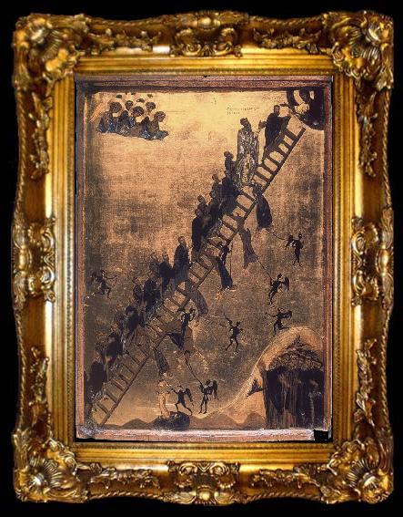 framed  unknow artist The Spiritual Ladder of Saint John Climacus, ta009-2