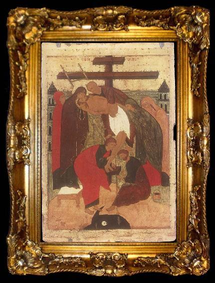 framed  unknow artist THe Descent from the Cross, ta009-2