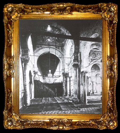 framed  unknow artist Interior of the Large Mosque, ta009-2