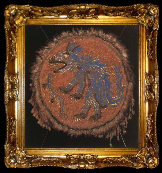 framed  unknow artist Shield from Tenochtitlan, ta009-2