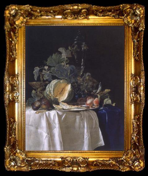 framed  Aelst, Willem van Style life with fruits, ta009-2