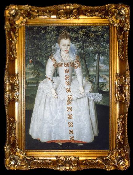 framed  Robert Peake the Elder Elizabeth Queen of Bohemia, ta009-2