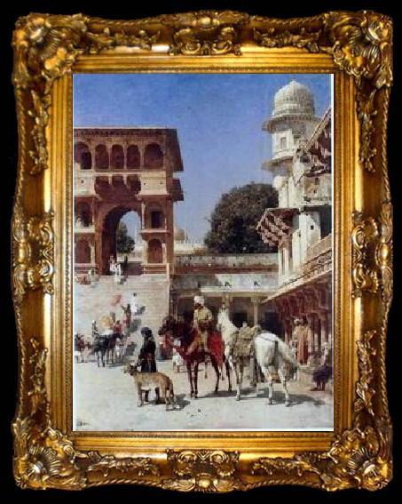 framed  unknow artist Arab or Arabic people and life. Orientalism oil paintings 203, ta009-2