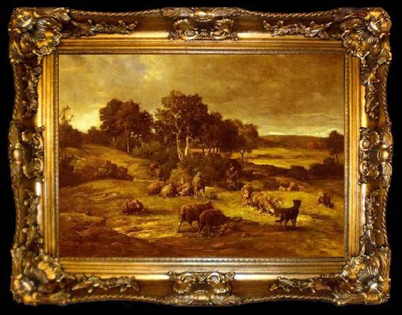 framed  unknow artist Sheep 153, ta009-2