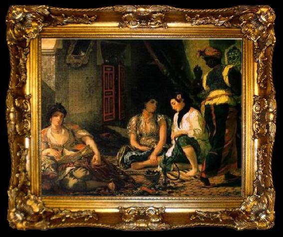 framed  unknow artist Arab or Arabic people and life. Orientalism oil paintings  324, ta009-2