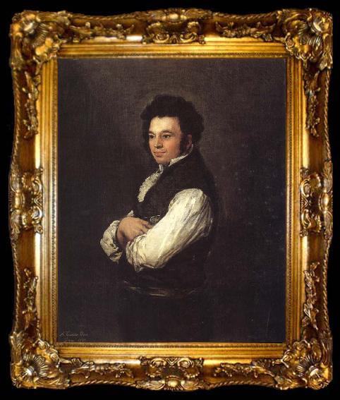 framed  Francisco Goya Tiburicio Perez, ta009-2