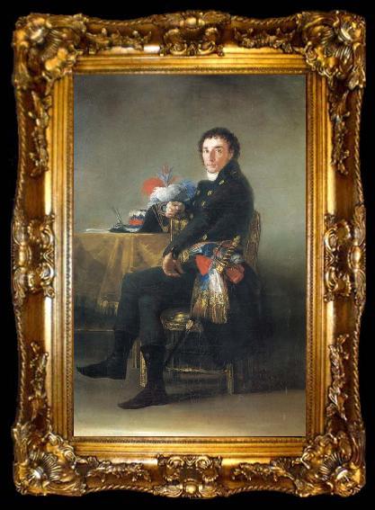 framed  Francisco Goya Ferdinand Guillemardet, ta009-2
