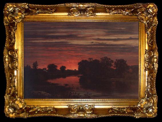 framed  George Inness Dark, ta009-2