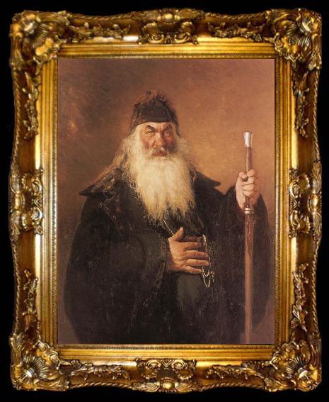 framed  Ilya Repin Archidiacre, ta009-2