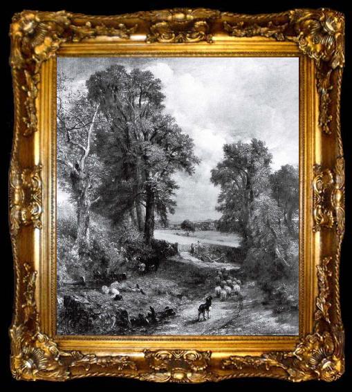 framed  John Constable The Cornfield, ta009-2