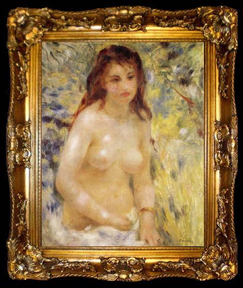 framed  Pierre-Auguste Renoir The female nude under the sun, ta009-2