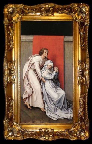 framed  WEYDEN, Rogier van der Crucifixion Diptych, ta009-2