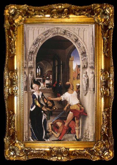 framed  WEYDEN, Rogier van der St John Altarpiece, ta009-2