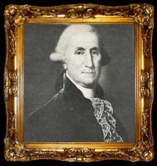 framed  unknow artist George Washington D.C, ta009-2