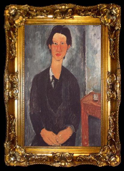 framed  Amedeo Modigliani Chaim soutine, ta009-2