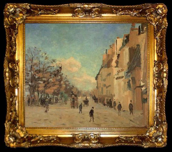 framed  Armand guillaumin Quai de la Gare,Snow, ta009-2