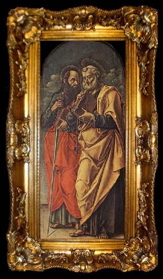 framed  Bartolomeo Vivarini Sts Paul and Peter, ta009-2