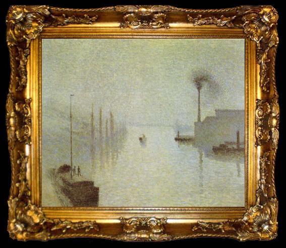 framed  Camille Pissarro Lacroix Island, ta009-2