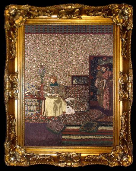framed  Edouard Vuillard Lasarinnan, ta009-2